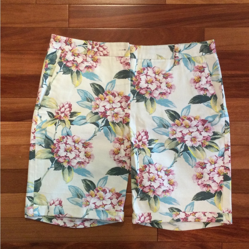 Floral Print Shorts